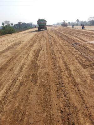 Land Development and Earth Excavation work at khargoanm.p.site