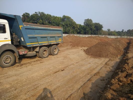 Earthwork,Excavation,Providing&layingMurom for making sub-grade with compaction